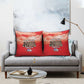 Remembering Tuskegee Airmen Pillow Cover Heroes of the 332nd Squadron Red Art