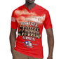 Remembering the Red Tail Heroes Rugby Jersey Tuskegee Airmen Legacy - Red - African Pride