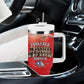 Remembering the Red Tail Heroes Tumbler With Handle Tuskegee Airmen Legacy - Red - African Pride