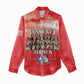 Remembering the Red Tail Heroes Women Casual Shirt Tuskegee Airmen Legacy - Red - African Pride