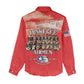 Remembering the Red Tail Heroes Women Casual Shirt Tuskegee Airmen Legacy - Red - African Pride