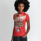 Remembering the Red Tail Heroes Women Polo Shirt Tuskegee Airmen Legacy - Red - African Pride
