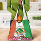 Afro Niger Sannu Grocery Bag Coat Of Arms - African Pattern