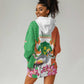 Afro Niger Sannu Hoodie Dress Coat Of Arms - African Pattern