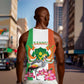 Afro Niger Sannu Men Tank Top Coat Of Arms - African Pattern