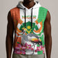Afro Niger Sannu Sleeveless Hoodie Coat Of Arms - African Pattern - African Pride