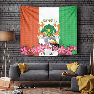 Afro Niger Sannu Tapestry Coat Of Arms - African Pattern