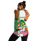 Afro Niger Sannu Women Racerback Tank Coat Of Arms - African Pattern