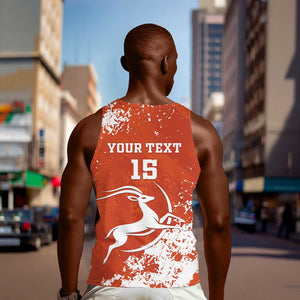 Custom Afro Niger Football Men Tank Top We Are Champions