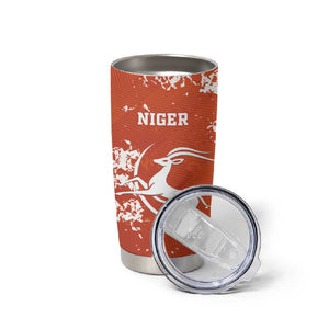 Custom Afro Niger Football Tumbler Cup We Are Champions