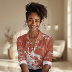 Custom Afro Niger Football Women Casual Shirt We Are Champions LT15