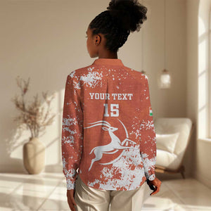 Custom Afro Niger Football Women Casual Shirt We Are Champions LT15