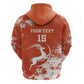 Custom Afro Niger Football Zip Hoodie We Are Champions