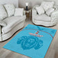 Custom Afro South Africa Cricket Area Rug Roar Saam More - This Is Pretoria