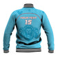 Custom Afro South Africa Cricket Baseball Jacket Roar Saam More - This Is Pretoria