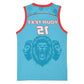 Custom Afro South Africa Cricket Basketball Jersey Roar Saam More - This Is Pretoria - African Pride