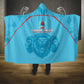 Custom Afro South Africa Cricket Hooded Blanket Roar Saam More - This Is Pretoria
