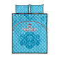 Custom Afro South Africa Cricket Quilt Bed Set Roar Saam More - This Is Pretoria