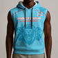 Custom Afro South Africa Cricket Sleeveless Hoodie Roar Saam More - This Is Pretoria - African Pride