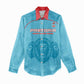 Custom Afro South Africa Cricket Women Casual Shirt Roar Saam More - This Is Pretoria LT15