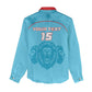 Custom Afro South Africa Cricket Women Casual Shirt Roar Saam More - This Is Pretoria LT15