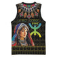 Assegwas Ameggaz Yennayer Basketball Jersey Women Amazigh - Berber Pattern - African Pride