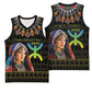 Assegwas Ameggaz Yennayer Basketball Jersey Women Amazigh - Berber Pattern - African Pride