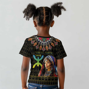 Assegwas Ameggaz Yennayer Kid T shirt Women Amazigh - Berber Pattern