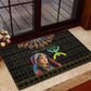 Assegwas Ameggaz Yennayer Rubber Doormat Women Amazigh - Berber Pattern
