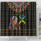Assegwas Ameggaz Yennayer Shower Curtain Women Amazigh - Berber Pattern