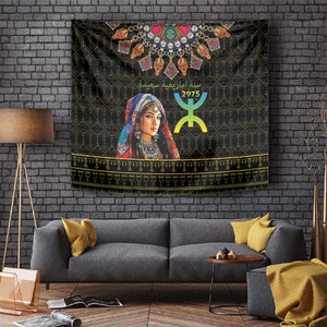 Assegwas Ameggaz Yennayer Tapestry Women Amazigh - Berber Pattern