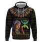 Assegwas Ameggaz Yennayer Zip Hoodie Women Amazigh - Berber Pattern