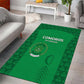 Comoros Football Area Rug Go Champions Green Les Coelacantes - African Pride