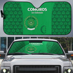 Comoros Football Auto Sun Shade Go Champions Green Les Coelacantes - African Pride