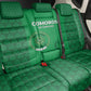 Comoros Football Back Car Seat Cover Go Champions Green Les Coelacantes - African Pride