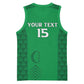 Custom Comoros Football Basketball Jersey Go Champions Green Les Coelacantes - African Pride