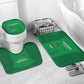 Comoros Football Bathroom Set Go Champions Green Les Coelacantes - African Pride