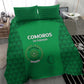 Comoros Football Bedding Set Go Champions Green Les Coelacantes - African Pride