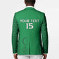 Custom Comoros Football Blazer Go Champions Green Les Coelacantes - African Pride