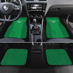 Custom Comoros Football Car Mats Go Champions Green Les Coelacantes - African Pride