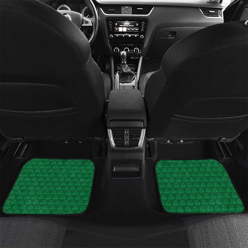 Custom Comoros Football Car Mats Go Champions Green Les Coelacantes - African Pride