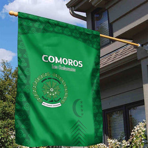Comoros Football Garden Flag Go Champions Green Les Coelacantes - African Pride