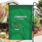 Comoros Football Garden Flag Go Champions Green Les Coelacantes - African Pride