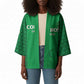 Custom Comoros Football Kimono Go Champions Green Les Coelacantes - African Pride
