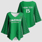Custom Comoros Football Kimono Sleeve Blouse Go Champions Green Les Coelacantes - African Pride