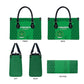 Comoros Football Leather Bag Go Champions Green Les Coelacantes - African Pride