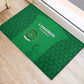 Comoros Football Rubber Doormat Go Champions Green Les Coelacantes - African Pride