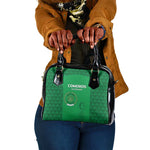 Comoros Football Shoulder Handbag Go Champions Green Les Coelacantes - African Pride