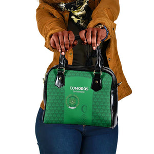 Comoros Football Shoulder Handbag Go Champions Green Les Coelacantes - African Pride