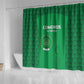Comoros Football Shower Curtain Go Champions Green Les Coelacantes - African Pride